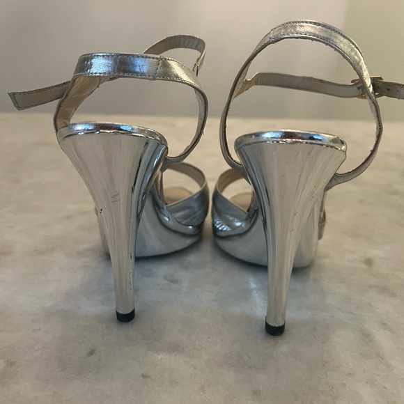 Platform heels 5 inch Silver - Picture 3 of 5